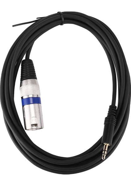 3 Metre 3,5 mm Stereo Jak Fişi 3 Pin Xlr Erkek Kablo Mikrofon Ses Kaydı (Yurt Dışından)