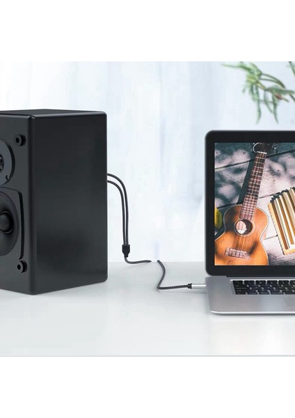 2x Ses Kablosu 3.5mm Ila Çift 6.35MM Aux Kablosu 2x6.5 Jack Ila 3,5 Erkek Mikser Amplifikatör Hoparlör Ayırtıcı Kablosu 1m (Yurt Dışından) fırsatları