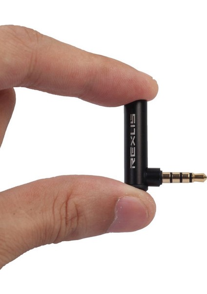 Rexlis 4pc 3.5mm Erkek - Kadın 90 Derece Sağ Açılı Adaptör Ses Mikrofon Kriko Stereo Fiş Konnektörü (Yurt Dışından) fırsatları