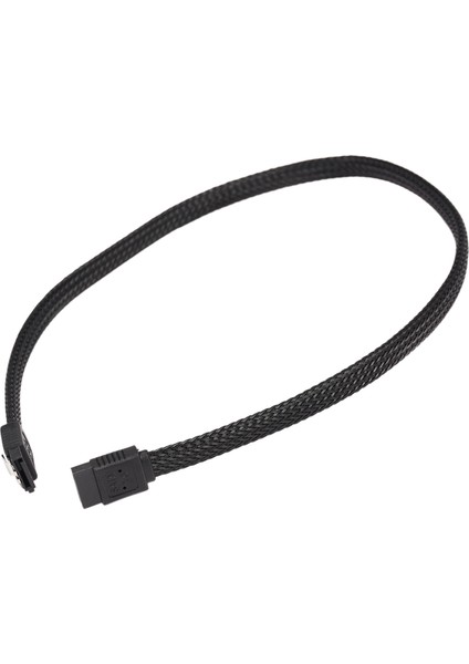 20X 50CM Sata 3.0 Iıı Sata3 7pin Veri Kablosu 6gb/s SSD Kabloları Naylonlu Kılıflı Premium Versiyonlu HDD Kablosu (Siyah) (Yurt Dışından) modelleri