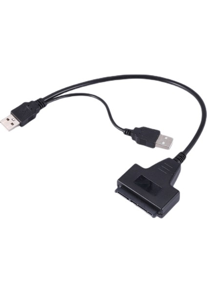 2x USB 2.0-Ide Sata S-Ata Hdd/ssd Dizüstü Dizüstü Disk Sürücü Dönüştürücü Kablosu Için 2,5/3.5 Inç Adaptör (Yurt Dışından) fırsatları