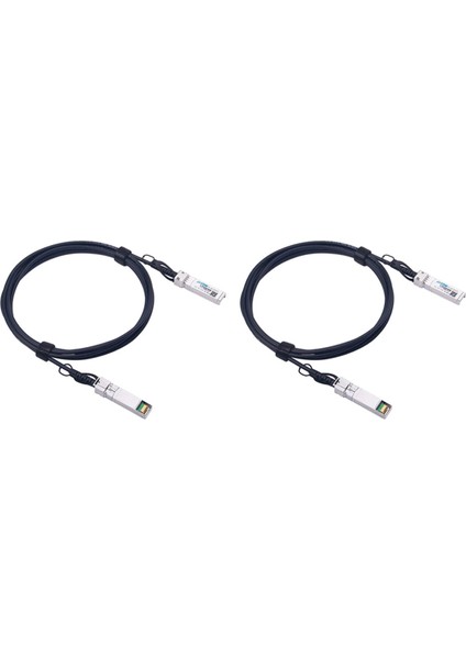 2x Jt-Com 10GB Sfp+ Dac Twinax Kablosu, Pasif, SFP-H10GB-CU2M, Ubiquiti, Intel, Mikrotik, Netgear, D-Link, 1metreler (Yurt Dışından) fiyatları
