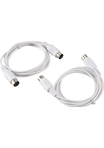 2pcs Midi Uzatma Kablosu 5 Pin Erkek 5 Pin Erkek Elektrikli Piyano Klavye Alet Pc Kablosu, 1.5m (Yurt Dışından) modelleri