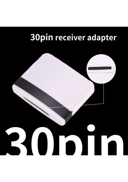 Iphone 30 Pimli A2DP Için Apple Için Alıcı Bluetooth Kablosuz Müzik Adaptörü (Yurt Dışından) indirimleri