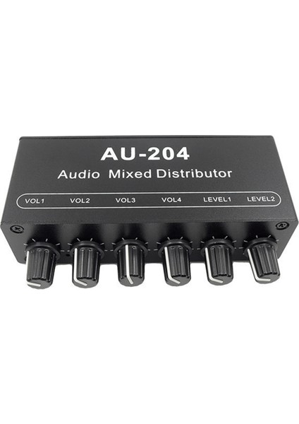 AU-204 Stereo Ses Sinyal Mikser Kartı Kulaklık Sürücüsü Güç Amplifikatörleri Karıştırıcı Distribütörü 3.5mm (Yurt Dışından) fiyatları