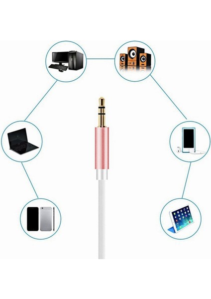 Iphone Aux Aux Cord Aux Aux Kablosu, Iphone5 ve Üstü Modeller ve Ipad-Rose Gold Için 3,5 mm Aux Kablosu (Yurt Dışından) indirimleri