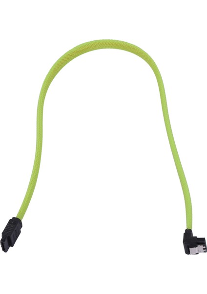 3x Sata 3.0 Iıı Sata3 7pın Veri Kablosu Dik Açısı 6gb/s SSD Kabloları HDD Sabit Disk Veri Kablosu Naylonlu (Yeşil) (Yurt Dışından) fiyatları