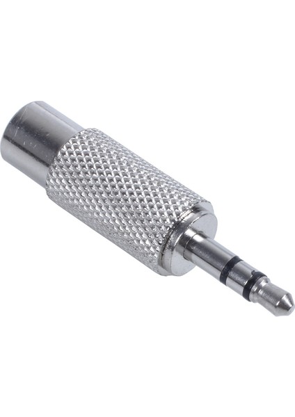 3pcs 3,5mm Stereo Erkek - Rca Mono Kadın Ses Adaptörü, Gümüş (Yurt Dışından) modelleri