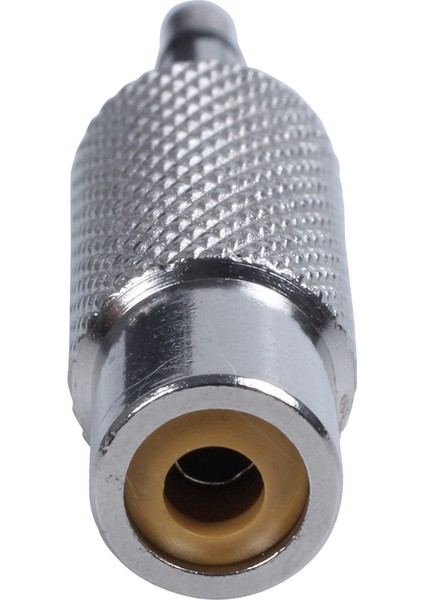 3pcs 3,5mm Stereo Erkek - Rca Mono Kadın Ses Adaptörü, Gümüş (Yurt Dışından) indirimleri