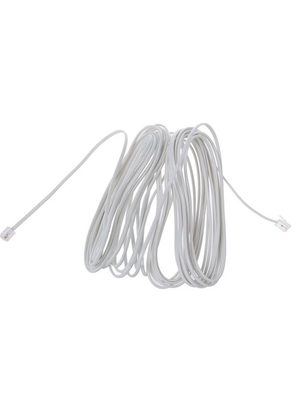 2 Pcs RJ11 Parçalar: 1 Pcs 6P2C Modüler Telefon Telefon Kabloları Tel ve 1 Pcs 6P4C 2 Yolu Çıkış Telefon Jack Line Ayırıcı (Yurt Dışından) modelleri