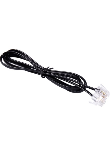 6x RJ11 6P4C Telefon Kablo Kablosu Adsl Modem 1 Metre (Yurt Dışından) fırsatları