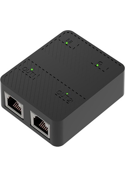 2 Port Gigabit Ağ Anahtarı RJ45 Anahtar Ağ Splitter Kablosu Genişletici 1000MBPS Seçici Adaptör 1&#39;de 1 Out Siyah (Yurt Dışından) fırsatları