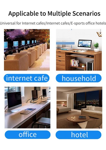 Teucer Masaüstü Bilgisayar Güç Anahtarı Güç Kaynağı Kablosu, USB 3.0 Harici Uzaktan Başlat Pc Anakart Gücü Açma/kapama Anahtarı (Yurt Dışından)