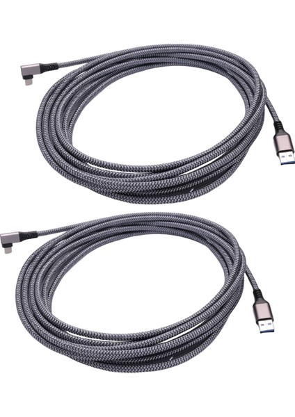 Oculus Quest 2 Kulaklık Için 2x 5m Veri Kablosu C Tip C Şarj Veri Kablosu Vr Gözlük Aksesuarları (Yurt Dışından) fiyatları