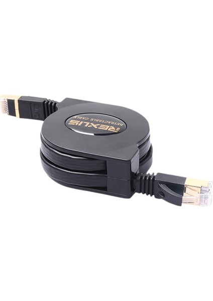 2x Rexlis 5ft Cat7 RJ45 Lan Kablosu Ayarlanabilir Geri Düzenleme Ethereti Davet Internet Kablosu Bilgisayar Dönümü (Yurt Dışından) fiyatları