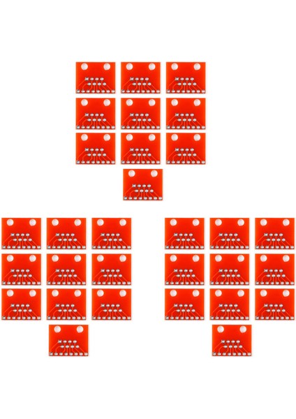 30PCS Taşınabilir Modüler Konektörler / Ethernet Konnektörleri RJ45 Breakout Tahtası Adaptörü Konektör Modülü Kart (Yurt Dışından)