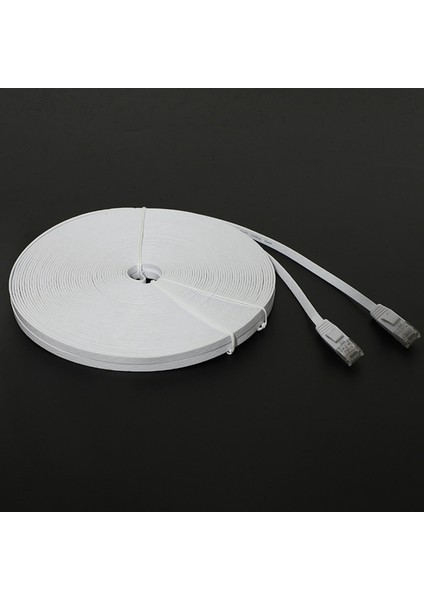 2x Cat 6 Ethernet Kablosu 100 Ft (30 Metre) Düz Ince Uzun Internet Ağı Lan Yama Kabloları, Cat6 Yüksek Hızlı Bilgisayar Teli (Yurt Dışından) indirimleri
