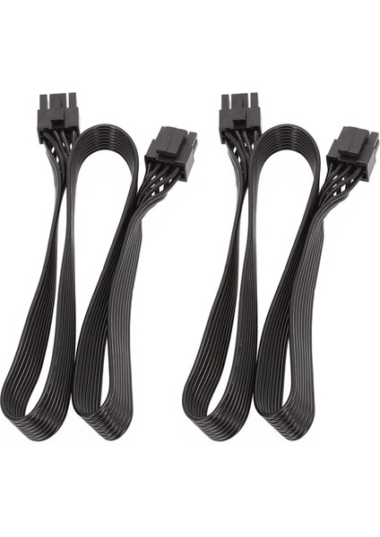 2x Cpu 8 Pin Erkek-Cpu 8 Pın (4+4 Pın) Erkek EPS-12V Corsair Modüler Güç Kaynağı Için Anakart Güç Adaptör Kablosu (Yurt Dışından)