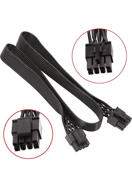 2x Cpu 8 Pin Erkek-Cpu 8 Pın (4+4 Pın) Erkek EPS-12V Corsair Modüler Güç Kaynağı Için Anakart Güç Adaptör Kablosu (Yurt Dışından) modelleri