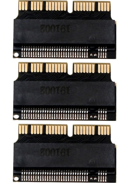 MacBook Air (2013-2016 Yıl) ve Mac Pro (2013-2015 Yılının Sonları) Yükseltmesi Için 3x Ngff M.2 Nvme SSD Adaptör Kartı (2013-2015 Yılı) (Yurt Dışından)