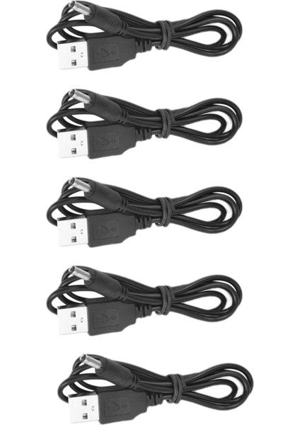 5x USB Ila 3,5 mm Varil Jakı 5V Dc Güç Kablosu (Yurt Dışından)