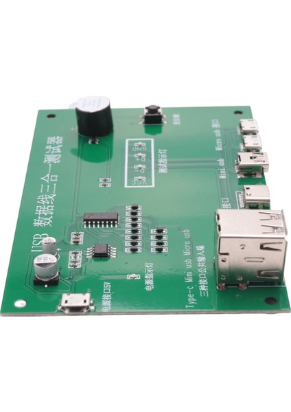2x 3 Arada 1 USB Kablo Triad Test Cihazı Şarj Kablosu Test Kartı Tpye-C Mini USB Miniusb Pcb Kart Veri Tel Test Fikstürü (Yurt Dışından) modelleri