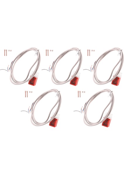 5x PL-05N/P Dc 10-30V Npn No 5mm Kare Endüktif Yakınlık Sensör Anahtarı 3 Tel P Vidalı (Yurt Dışından)