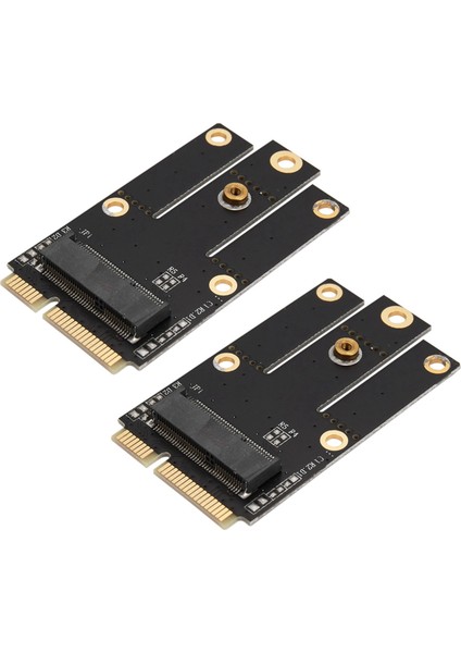 2x M.2 Ngff-Mını Pcı-E Dönüştürücü Adaptör M.2 Wifi Wıf Bluetooth Kartı Intel AX200 9260 Dizüstü Bilgisayar Için 8265 8260 (Yurt Dışından)