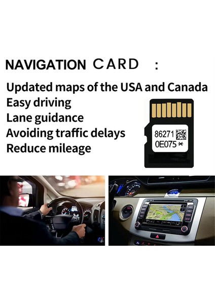 86271 0E075 Gezinme Kartı Haritaları Güncelleme Abd ve Kanada Haritası Için Gps Kartı (Yurt Dışından) fiyatları