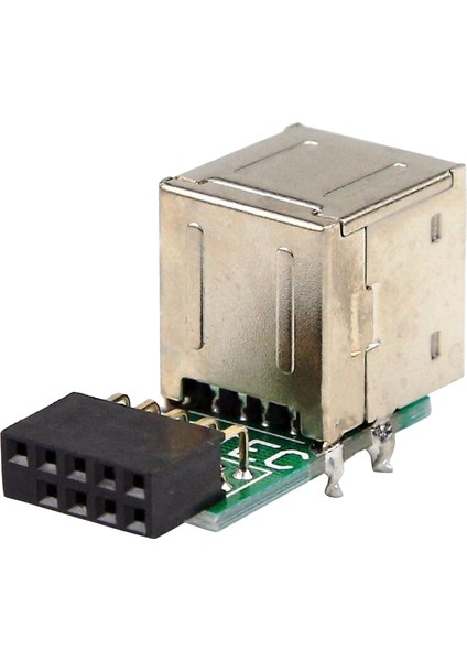 3x 9 Pimli Anakartı 2 Bağlantı Noktasına USB 2.0 Bir Dişi Dahili Başlık Adaptörü (Yurt Dışından) fiyatları