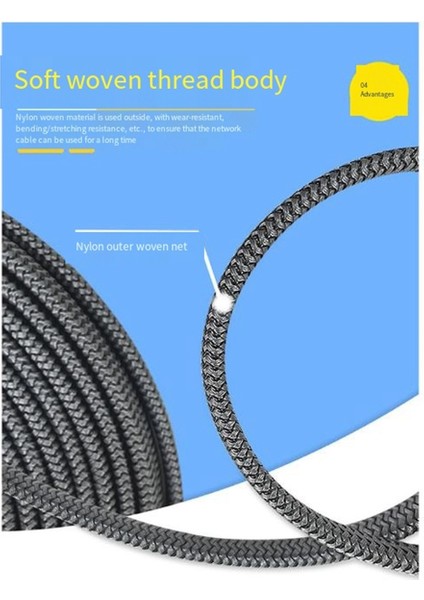 Ethernet Kablosu Sttp 40GBPS Cat 8 RJ45 Network Lan Yama Kablosu Yönlendirici Modem Internet Rj 45 Ethernet Kablosu (Yurt Dışından) fırsatları