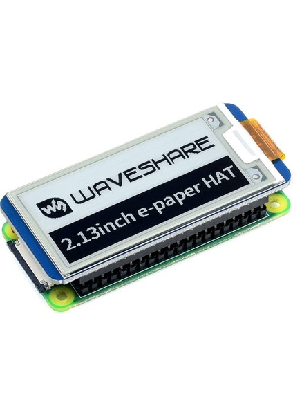 2x Waveshare 2.13INCH E-Mürekkep Ekran Şapkası, Beyaz Iki Renkli 250X122 Pixel E-Kağıt Ekran LCD Raspberry Pi 4b/3b+/3b/2b/sıfır (Yurt Dışından) fiyatları