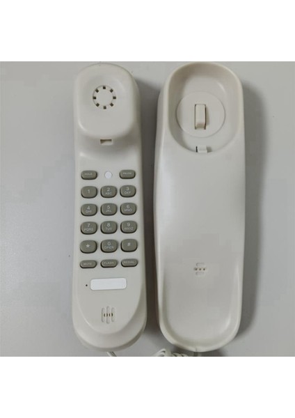 3x Kablolu Duvar Telefonu, Otel Küçük Telefon, Ev/banyo/okul/ofis Sabit Duvar Telefonu, Beyaz Için Uygun (Yurt Dışından) indirimleri