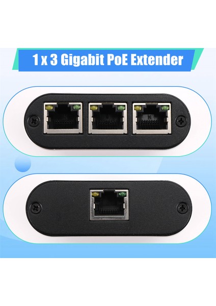 IEEE802.3AF/AT 30W Network Poe Signal Gigabit Poe Güvenlik Sistemleri Için Extender Ethernet Tekrarlayıcı Kamera (Yurt Dışından) indirimleri