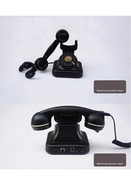 Kablolu Sabit Hat Retro Eklenti Ev Sabit Kablolu Sabit Hat, Antik Avrupa Tarzı Ofis Telefonu (Yurt Dışından) modelleri
