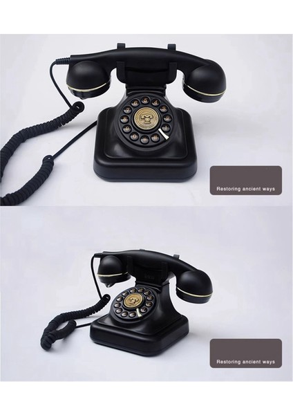 Kablolu Sabit Hat Retro Eklenti Ev Sabit Kablolu Sabit Hat, Antik Avrupa Tarzı Ofis Telefonu (Yurt Dışından) indirimleri