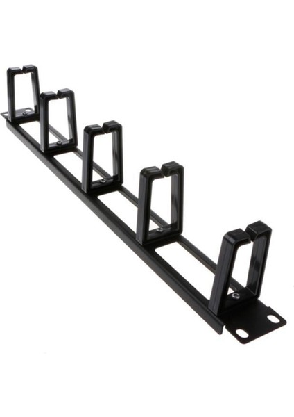 5x 19 Inç 1u Raf Dolapları Kablo Yönetim Ağı Organizatör Içi Boş Metal Base Beş Yüzük Çıkarılabilir Tel Yöneticisi Çerçeve (Yurt Dışından) fiyatları