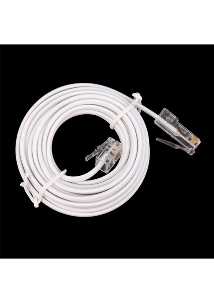 5x RJ11 6P4C - RJ45 8P4C Modüler Telefon Internet Uzatma Kablosu 3 Metre (Yurt Dışından) modelleri
