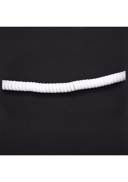 5 Adet 1.5m 4.9ft Beyaz Esnek Rj9 4P4C Ahize Telefon Buzlu Kablo Kablosu (Yurt Dışından) modelleri