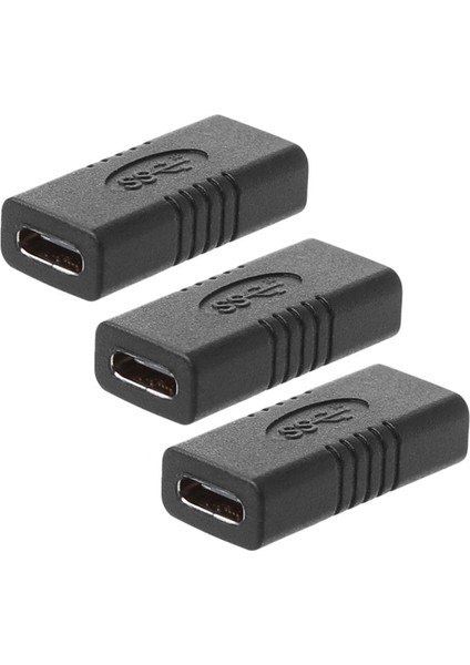 3x USB 3.1 Tip C Tip Dişi-C Uzantı Uzatma Konnektör Adaptörü Tablet Telefon Için Dizüstü Bilgisayar Dönüştürücü Için (Yurt Dışından)