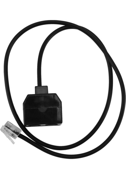 3x Rj9 4P4C Erkek - Çift Kadın Portları Bağlayıcı Telefon Adaptör Kablo Tel Telefon Uzatma Kablosu (Yurt Dışından) fiyatları