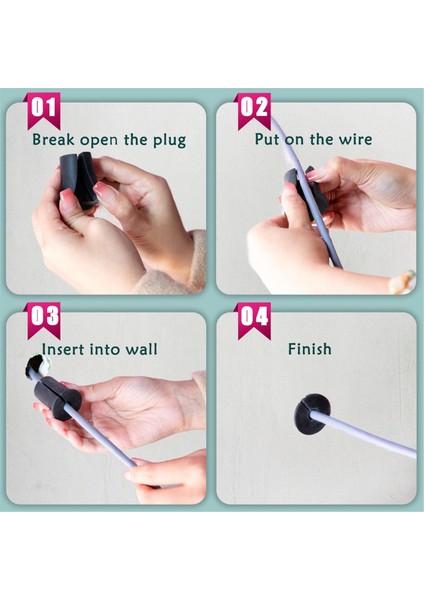1 Inç Duvar Deliği Için 4pcs Kablo Yönlendirme Kiti, Burçlardan Kablo Beslemesi, Starlink Ethernet Kablosu Gromet Için Duvar Groması (Yurt Dışından) fırsatları