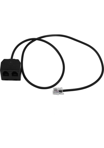 2x Rj9 4P4C Erkek Ila Çift Kadın Portları Bağlayıcı Telefon Adaptörü Kablo Tel Telefon Uzatma Kablosu (Yurt Dışından) modelleri