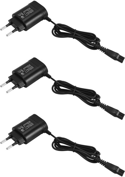 Philips Için 3x 15V HQ8505 Oneblade QP6520 QP6510 Tıraş Cihazı Şarj Cihazı Güç Kaynağı Adaptör Kablosu Ab Fişi (Yurt Dışından)