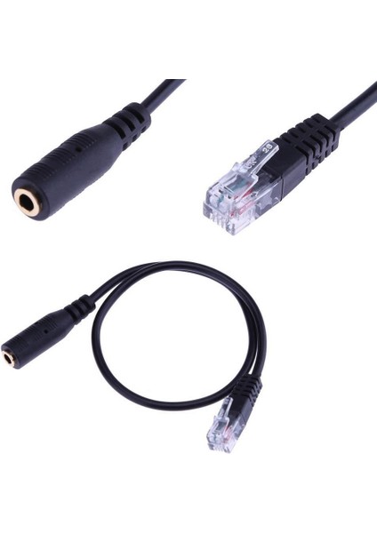 2pc 3.5mm Stereo Sesli Kulaklık, Cisco Jack Adaptörüne &amp; 1x Rj9 4P4C Erkek - Çift Kadın Portları Bağlayıcı Telefon Adaptörü (Yurt Dışından) indirimleri