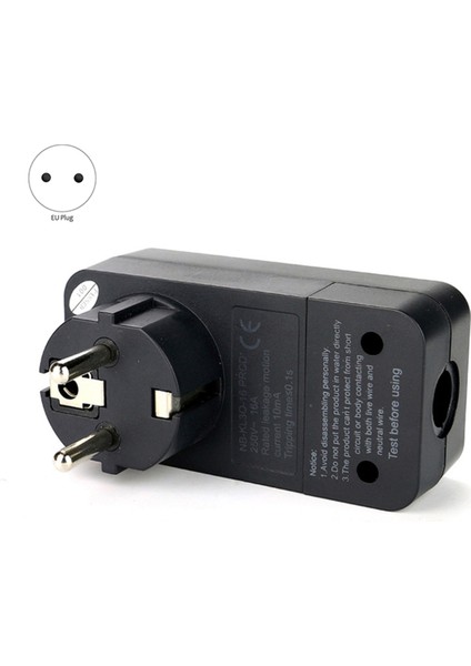 Fı Devre Kesici Kişisel Koruma Fişi Değiştirme Fişi 10MA Konut Aktış Devresi Kederi 16AMP Ab Fişi (Yurt Dışından) indirimleri