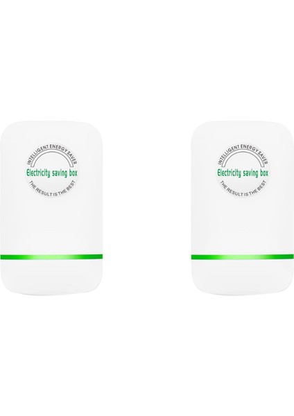 2x Ev Akıllı Enerji Tasarrufu Sağlayıcı Güç Tasarrufu Enerji Tasarrufu Abd Fişi (Yurt Dışından)