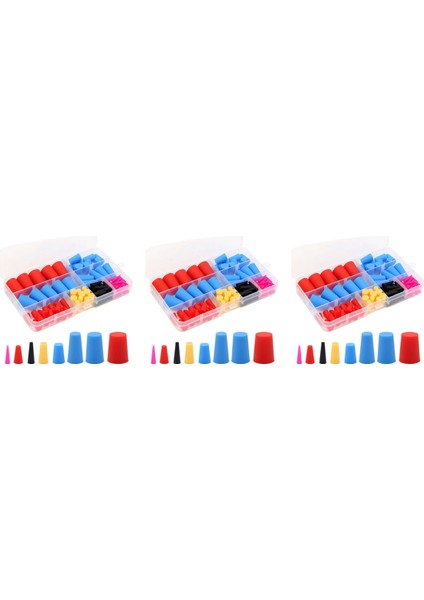 330PCS Silikon Kauçuk Konik Fiş, Delik Fişleri Için Yüksek Sıcaklık Dayanıklı Kauçuk Durdurucular, Püskürtme, Püskürtme, (Yurt Dışından)