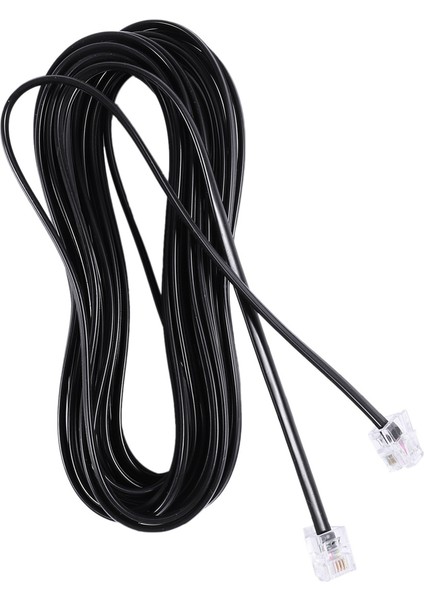 3x RJ11 6P4C Telefon Kablo Kablosu Adsl Modem 5 Metre (Yurt Dışından) fiyatları