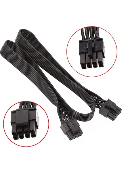 2x Cpu 8 Pin Erkek-Cpu 8 Pin (4+4) Erkek EPS-12V Corsair Modüler Güç Kaynağı (60CM) Için Anakart Güç Adaptör Kablosu (Yurt Dışından) modelleri